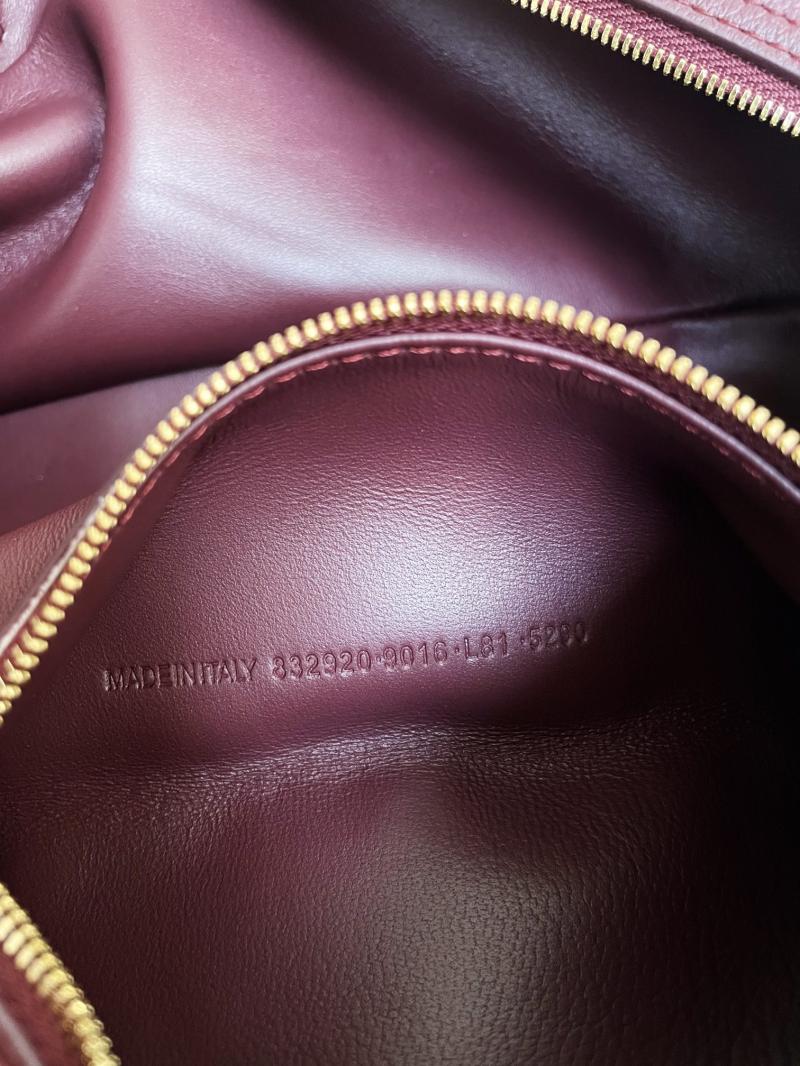 Balenciaga Carrie Small Bowling Bag Burgundy 832920