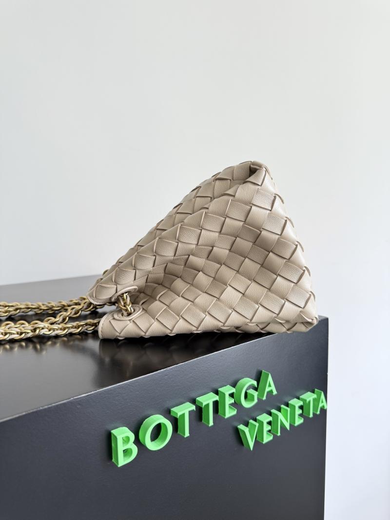 Bottega Veneta Small Parachute Chain Ecru 817175