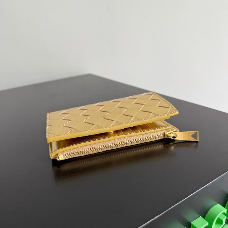 Bottega Veneta Wallet Gold 667468
