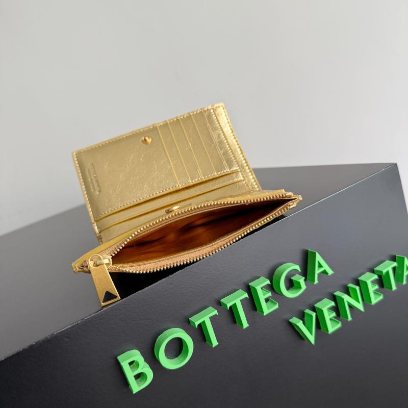 Bottega Veneta Wallet Gold 667468