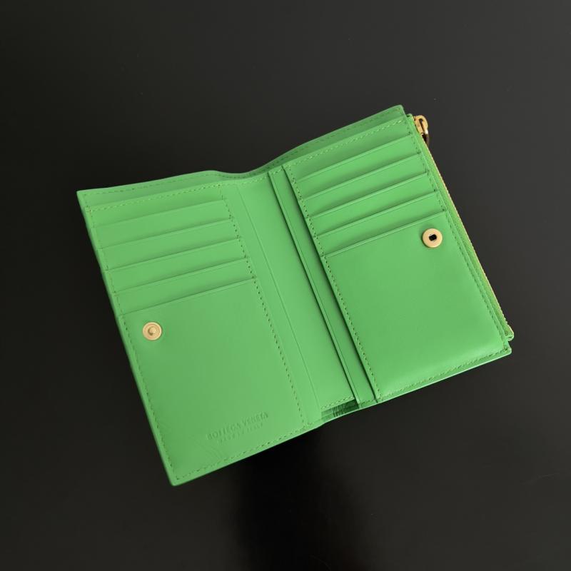 Bottega Veneta Wallet Green 667468
