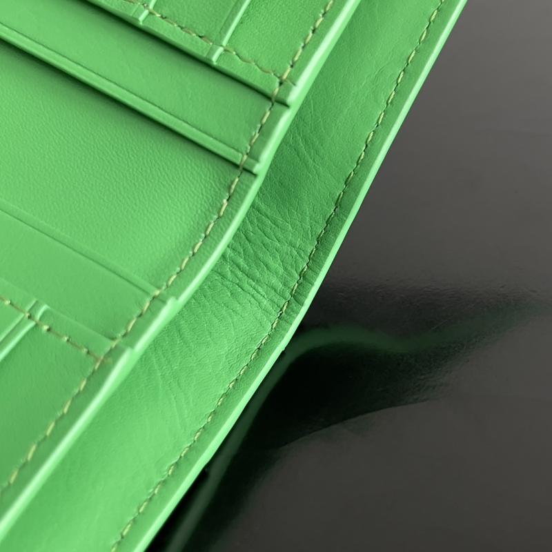 Bottega Veneta Wallet Green 667468