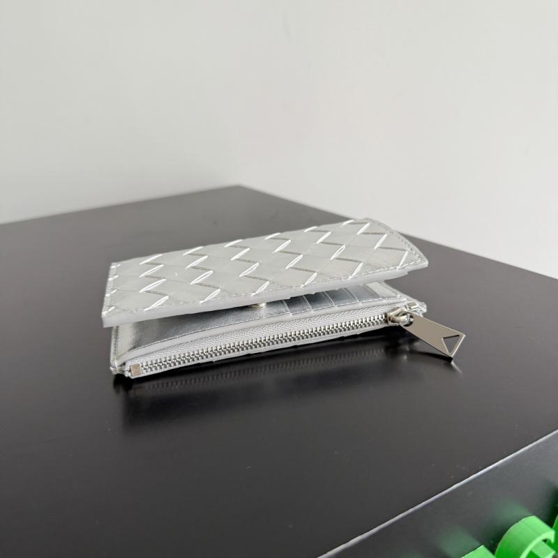 Bottega Veneta Wallet Silver 667468