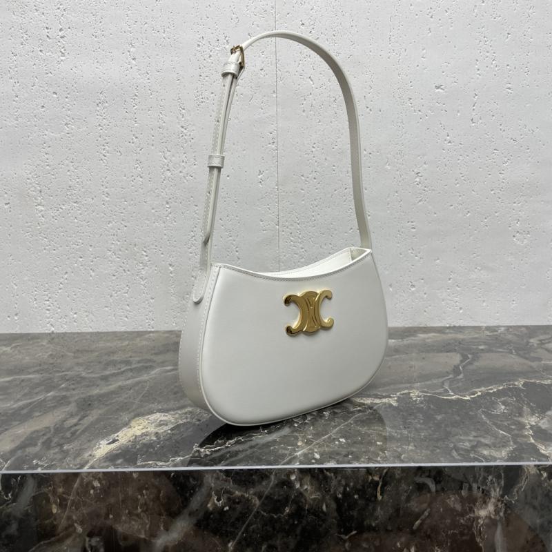 Celine Medium Tilly Bag 115703 White