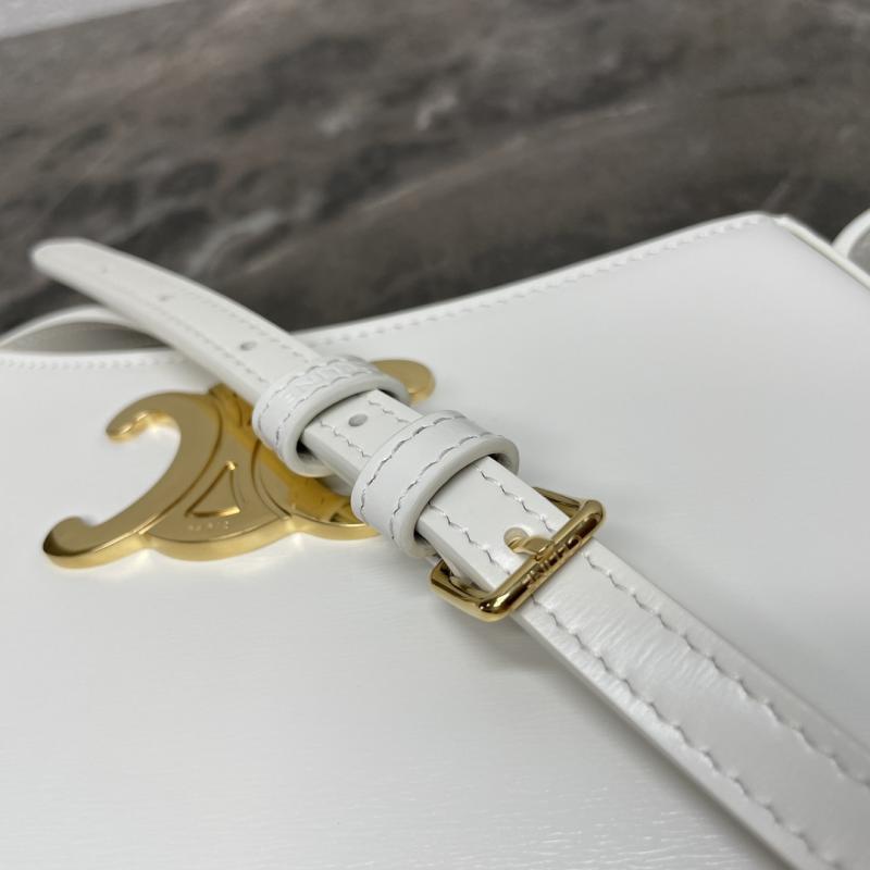Celine Medium Tilly Bag 115703 White
