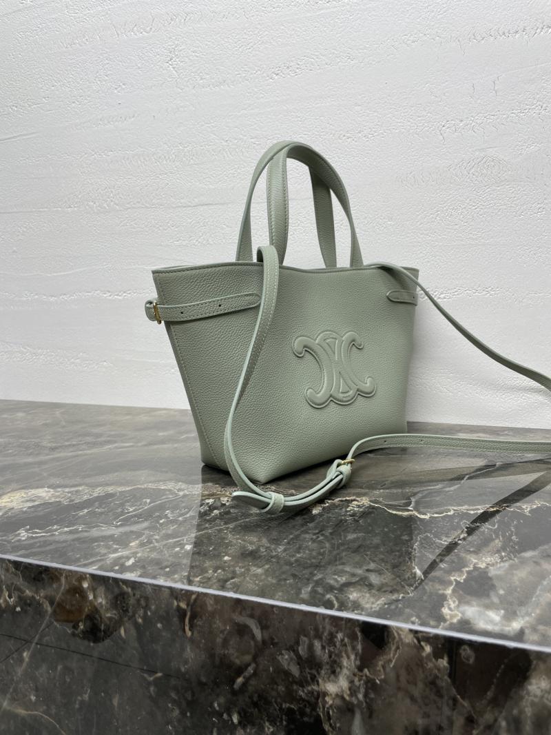 Celine Mini Cabas Anais Cuir Triomphe Green 118613