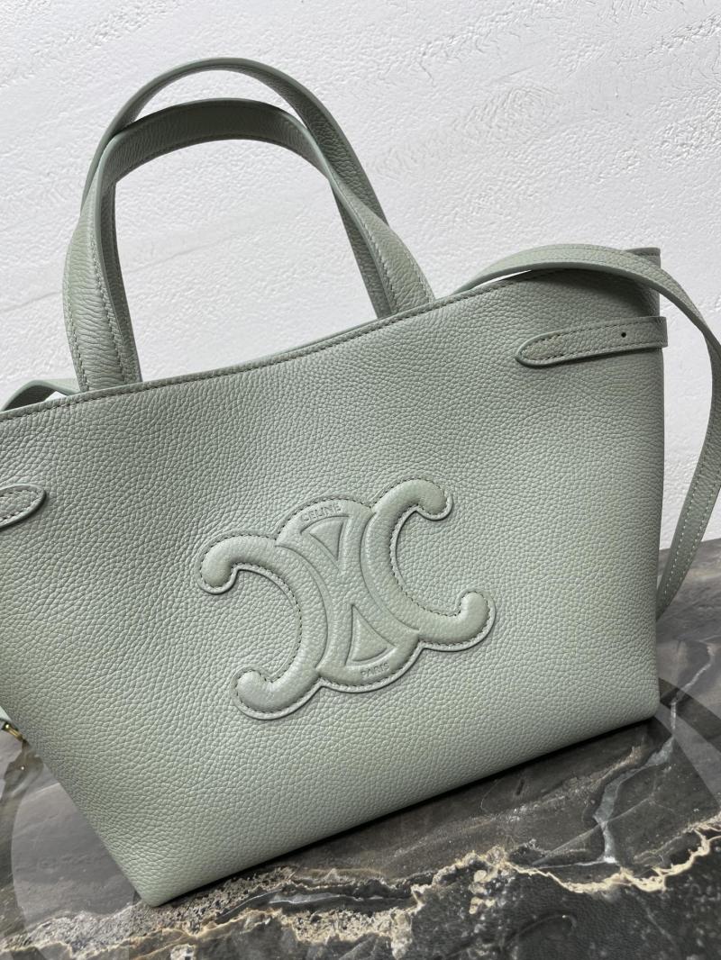Celine Mini Cabas Anais Cuir Triomphe Green 118613