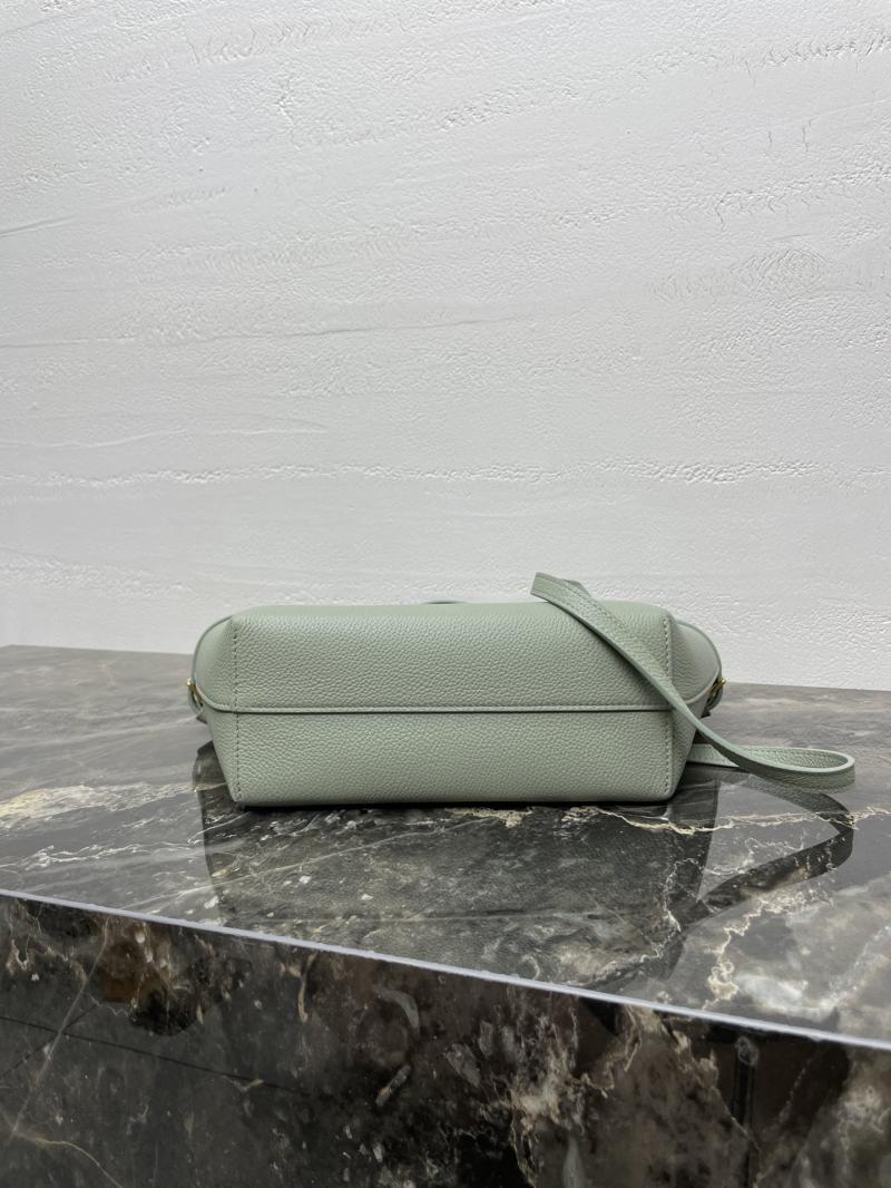 Celine Mini Cabas Anais Cuir Triomphe Green 118613