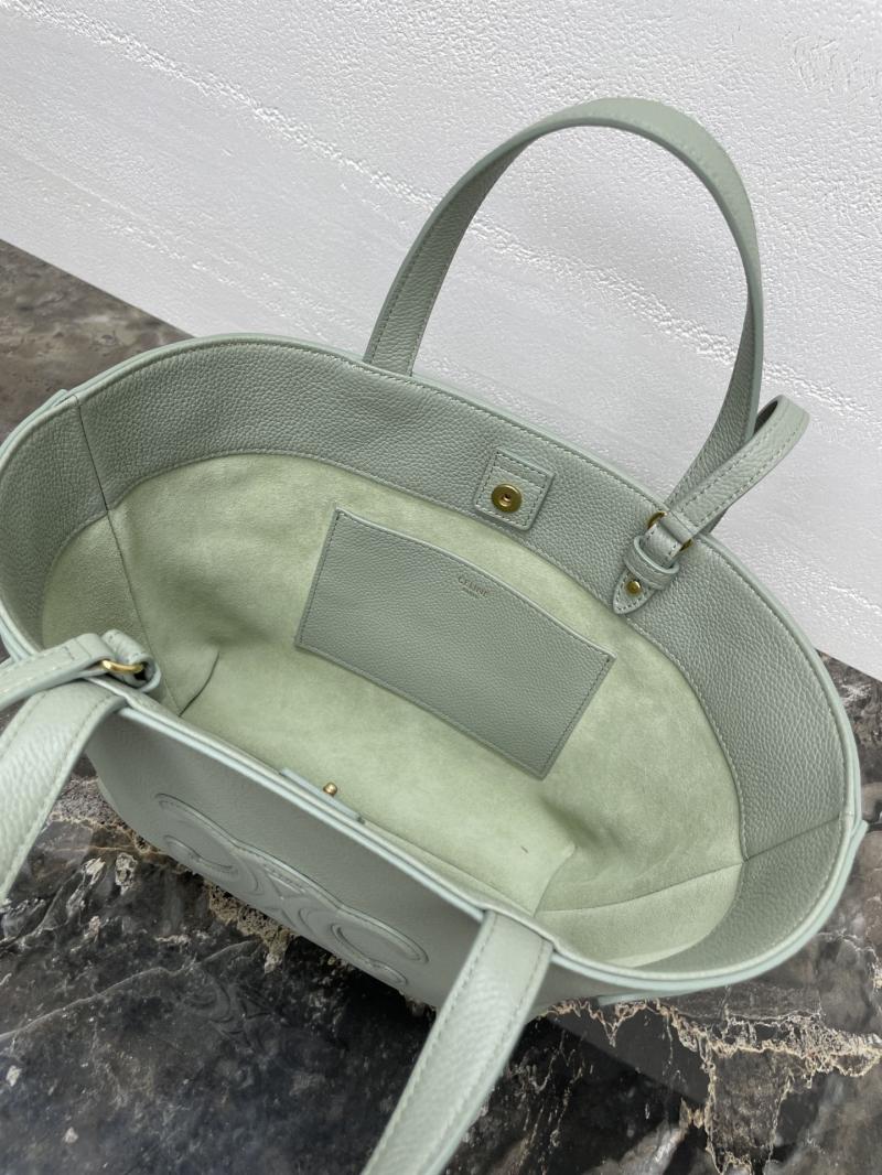 Celine Mini Cabas Anais Cuir Triomphe Green 118613