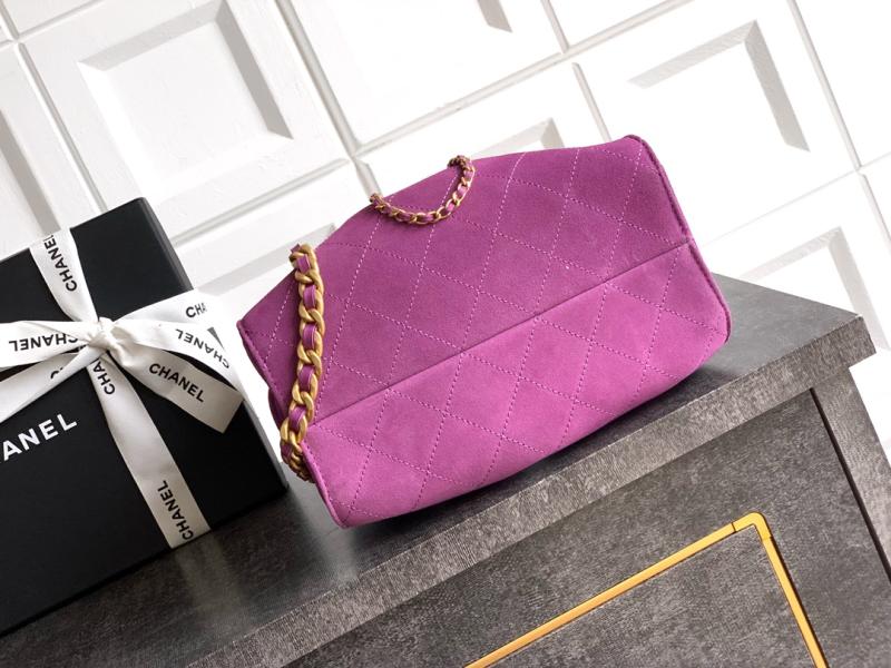 Chanel 25 Mini Handbag Purple AS5292