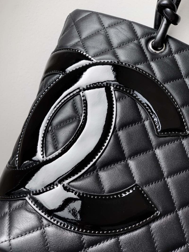 Chanel Small Cambon Ligne Tote Black AS6336
