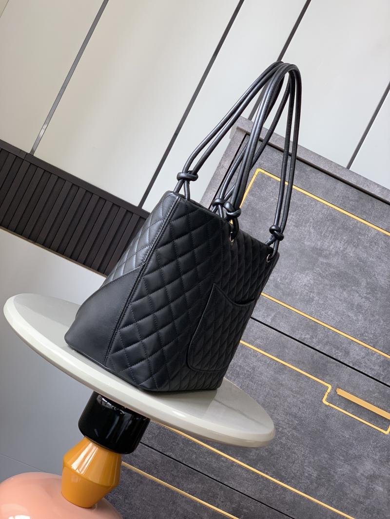 Chanel Large Cambon Ligne Tote Black AS6337