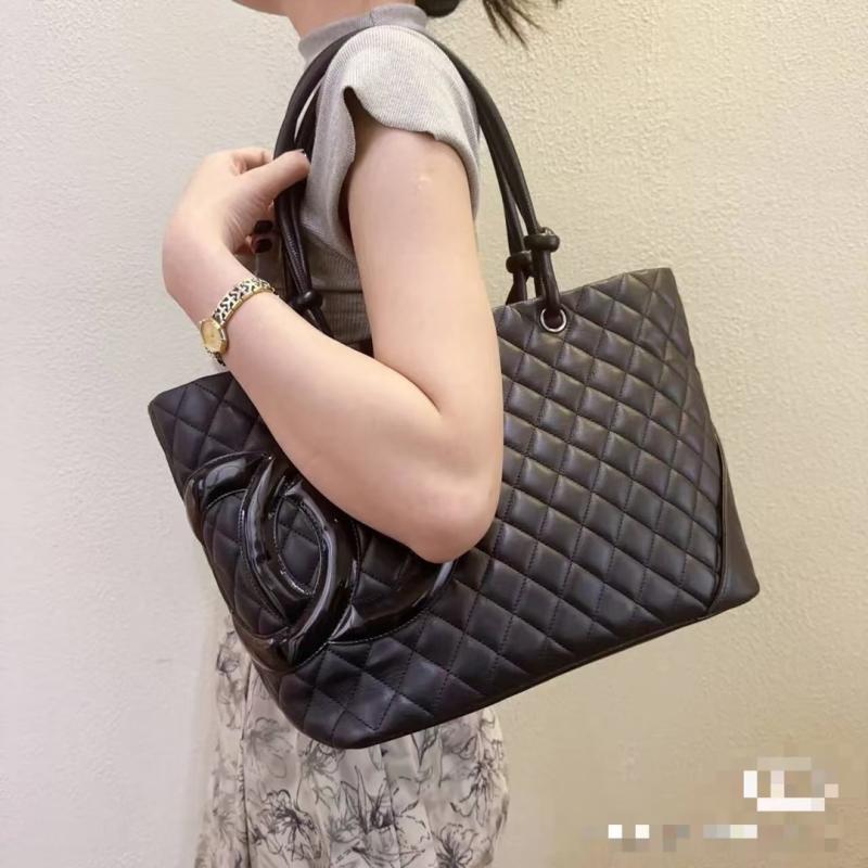 Chanel Large Cambon Ligne Tote Black AS6337