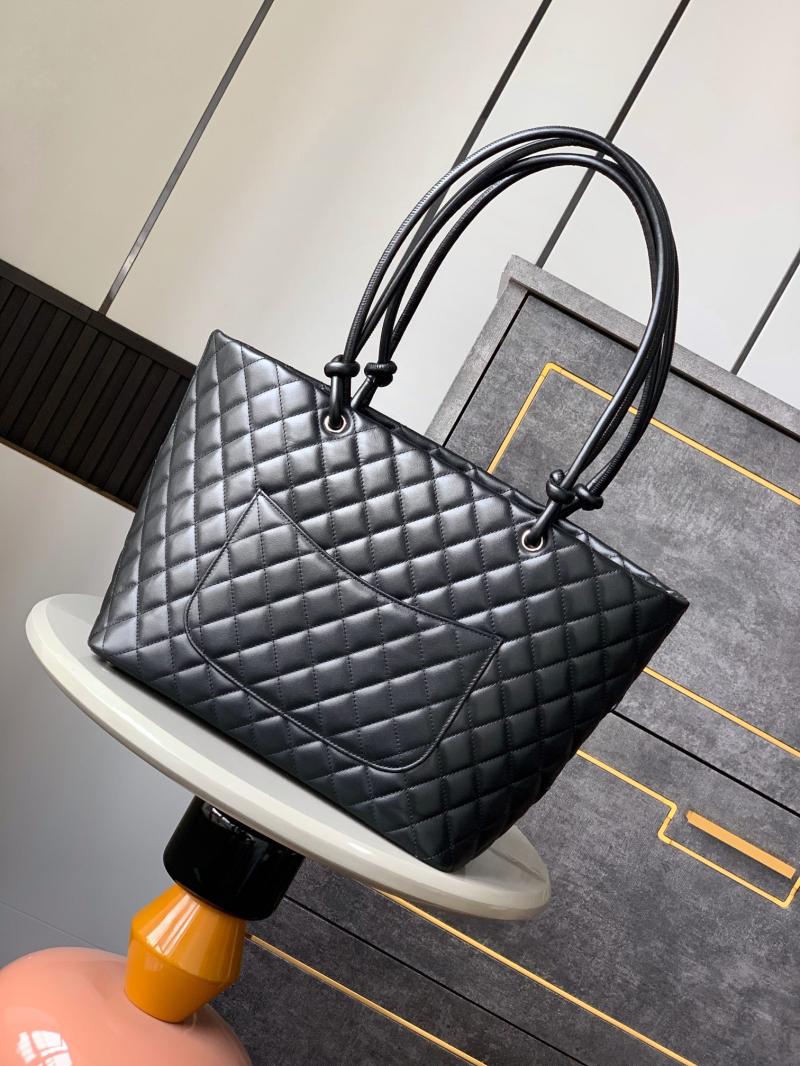 Chanel Large Cambon Ligne Tote Black AS6337