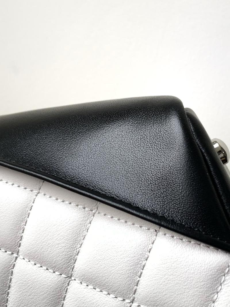 Chanel Large Cambon Ligne Tote White AS6337