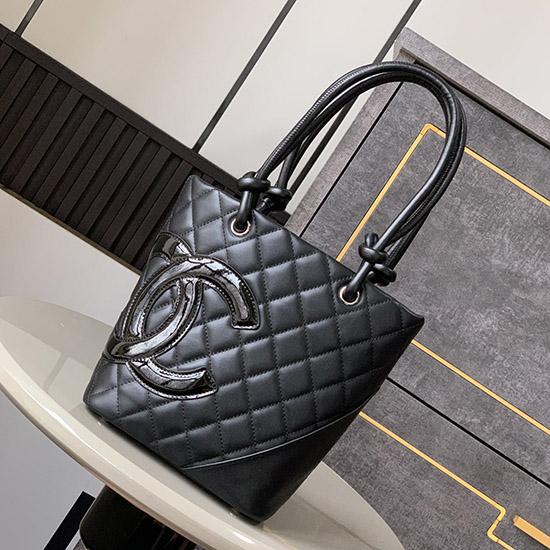 Chanel Mini Cambon Ligne Tote Black AS6335