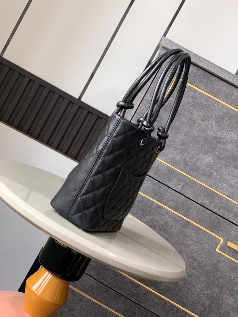 Chanel Mini Cambon Ligne Tote Black and White AS6335