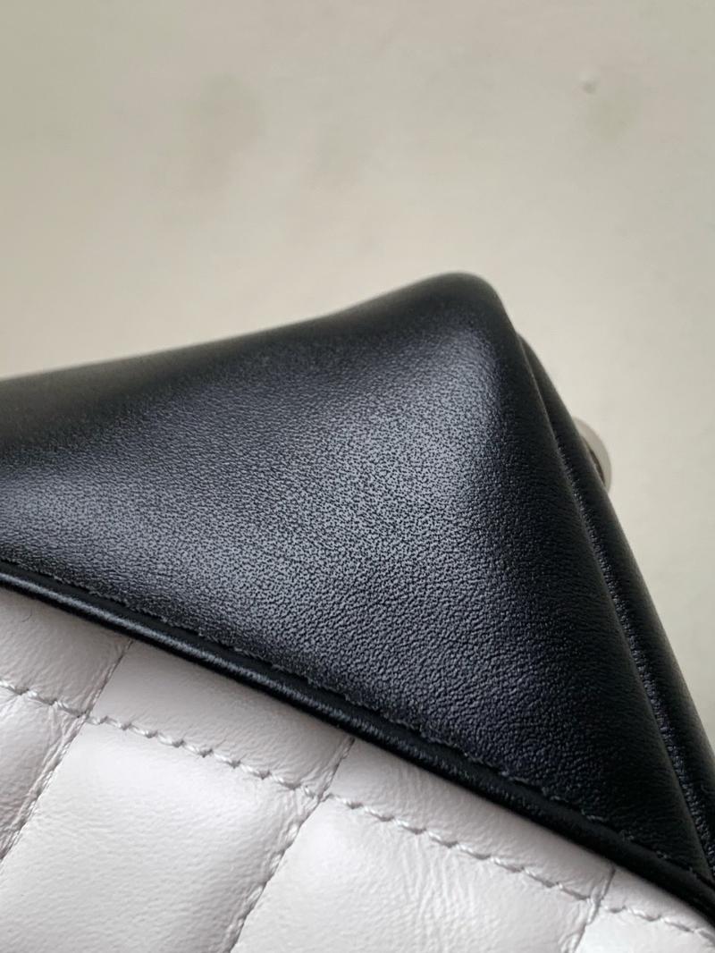 Chanel Mini Cambon Ligne Tote White AS6335