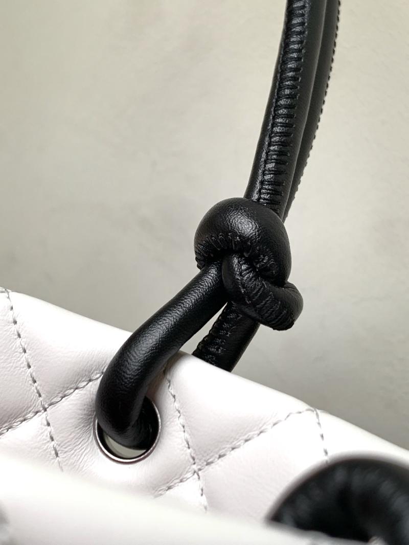 Chanel Mini Cambon Ligne Tote White AS6335