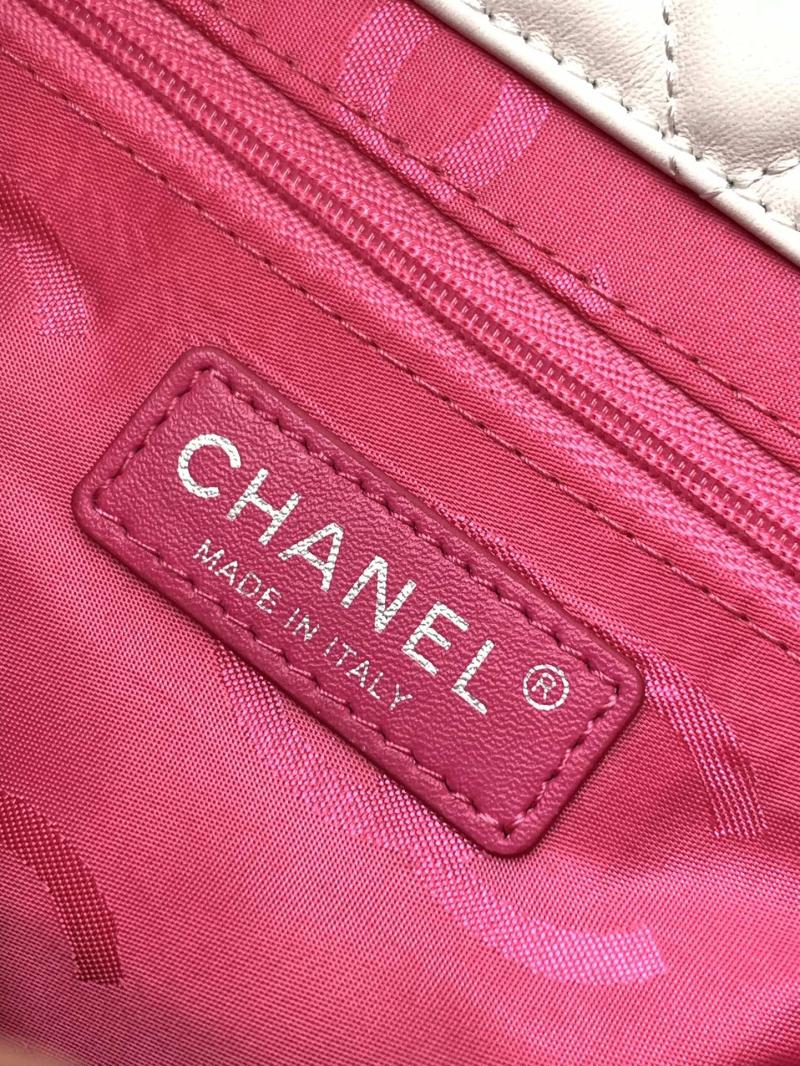 Chanel Mini Cambon Ligne Tote White AS6335