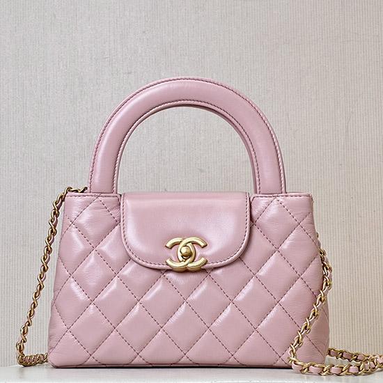 Chanel Mini Kelly Shopping Bag Pink AS4416