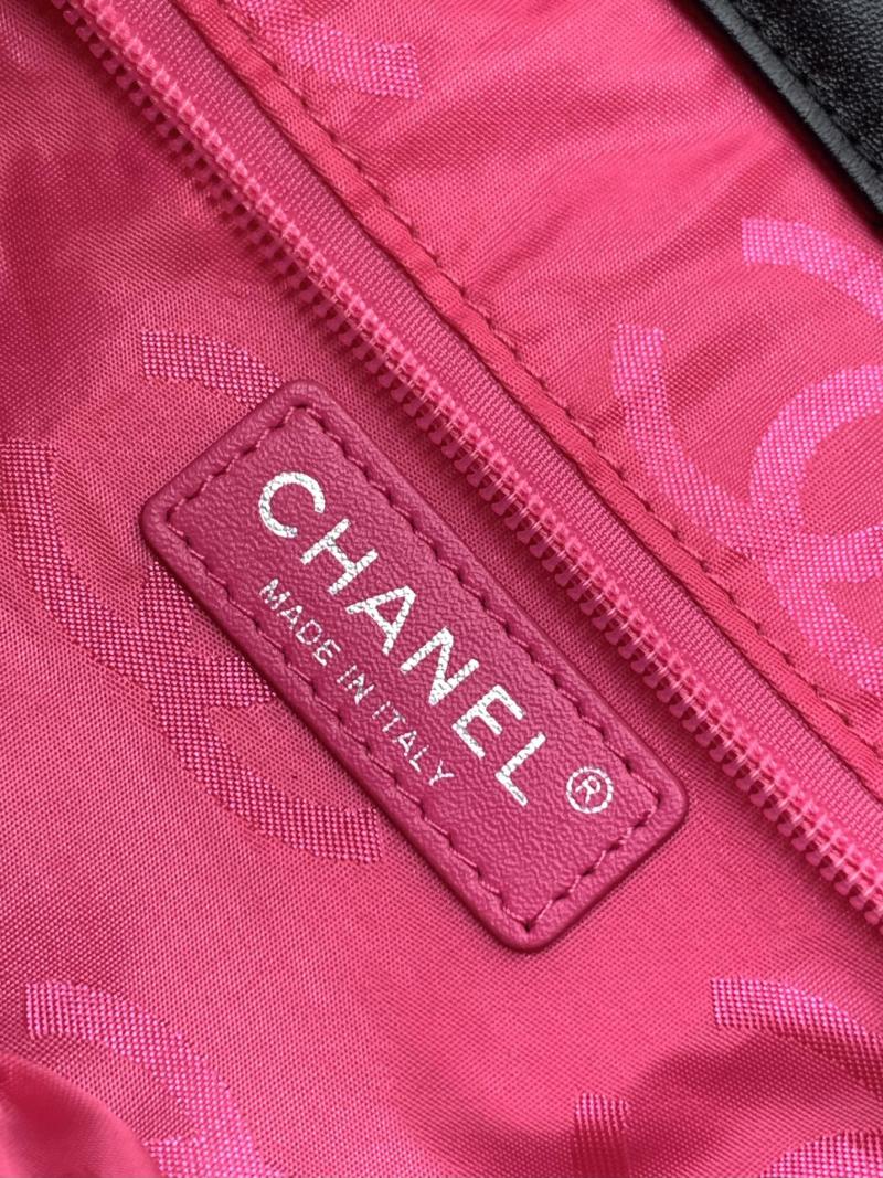 Chanel Small Cambon Ligne Tote Black and White AS6336