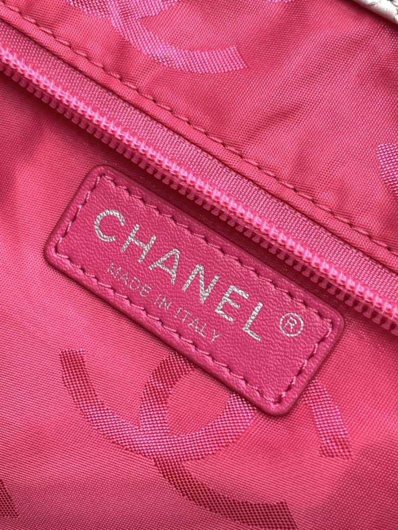 Chanel Small Cambon Ligne Tote White AS6336