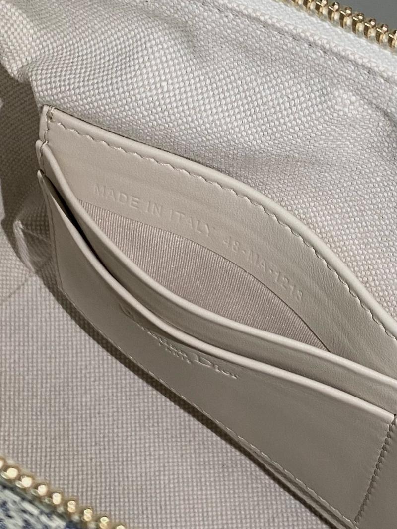 Diorstar Hobo Bag with Chain Blue S3202