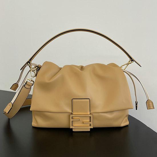 Fendi Mamma Baguette Large Beige 8BR834