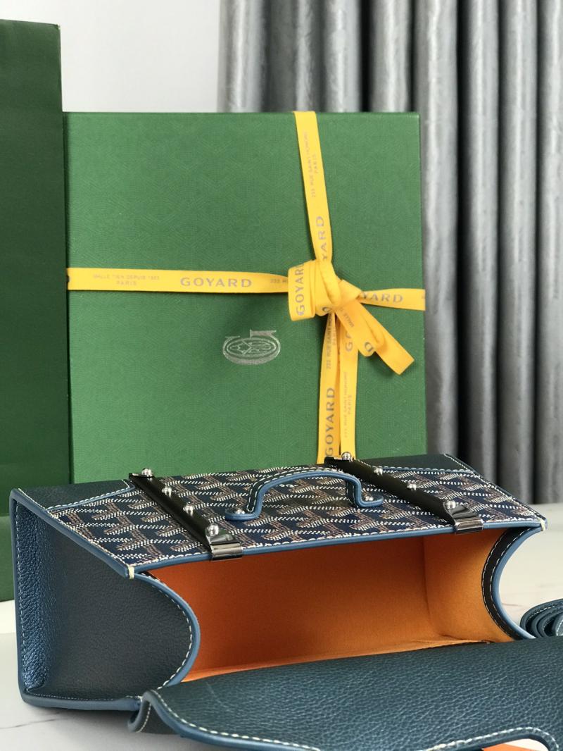Goyard Saigon Structure Mini Bag Blue G020192