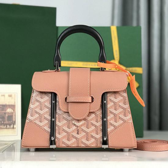 Goyard Saigon Structure Mini Bag Pink G020192