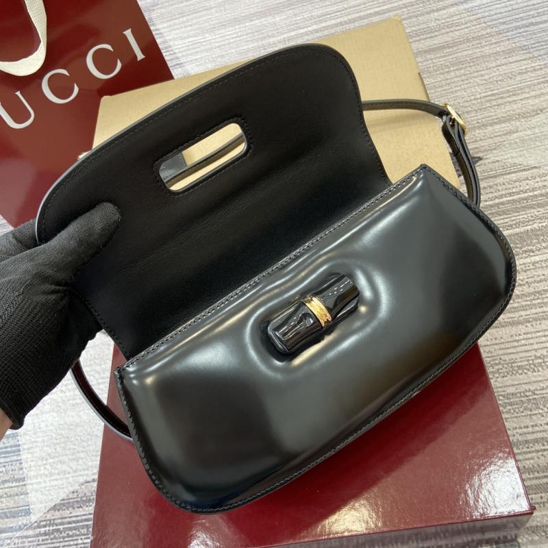 Gucci Bamboo Diva medium bag Black 827750