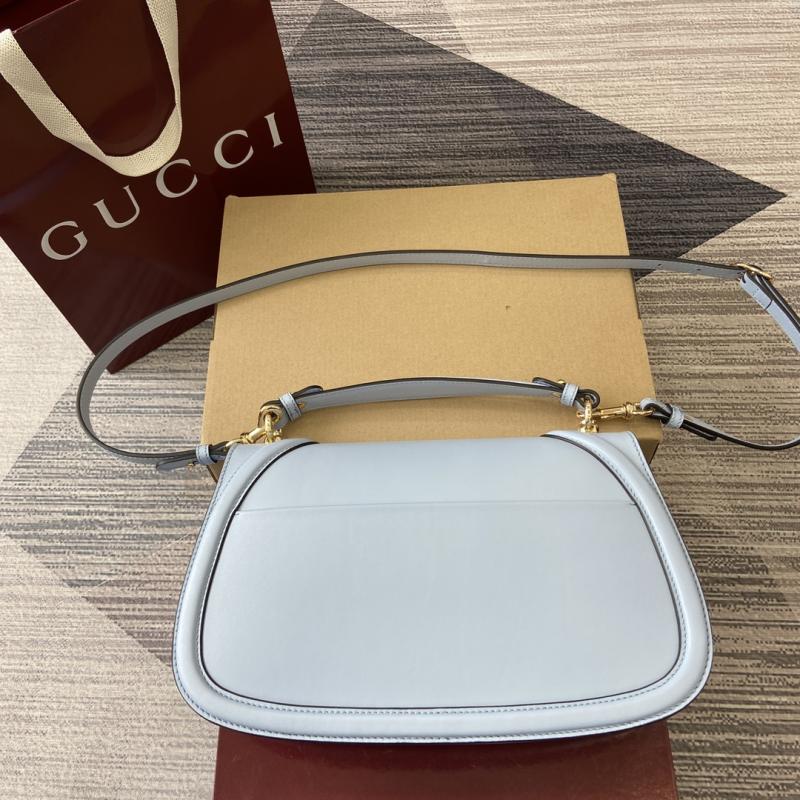 Gucci Blondie large top handle bag Blue 815716
