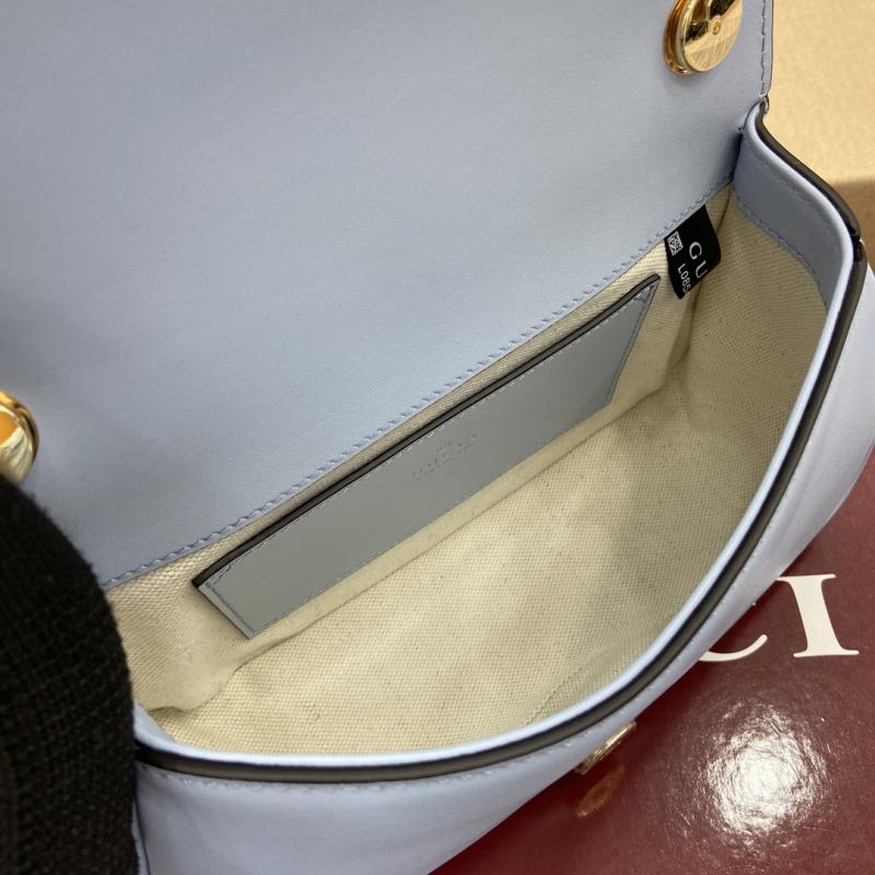 Gucci Blondie small shoulder bag Blue 815700