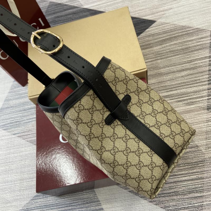 Gucci Paddlelock Medium Shoulder Bag 839021 Black