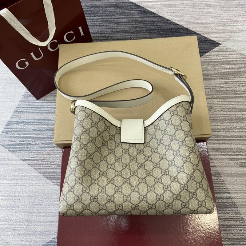 Gucci Paddlelock Medium Shoulder Bag White 839021