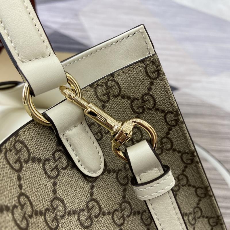 Gucci Padlock large top handle bag White 838991