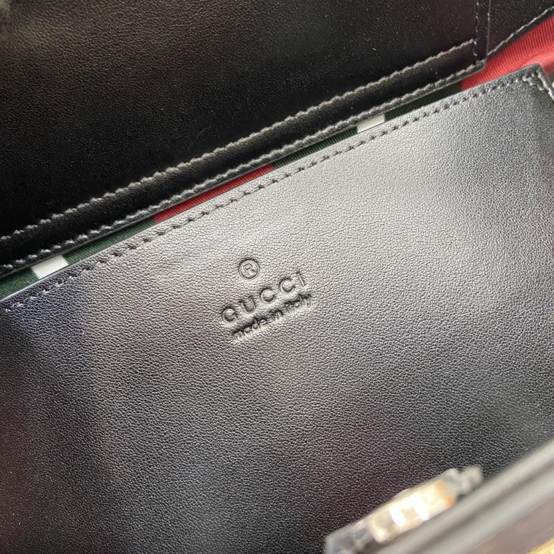 Gucci Padlock medium top handle bag Black 838992