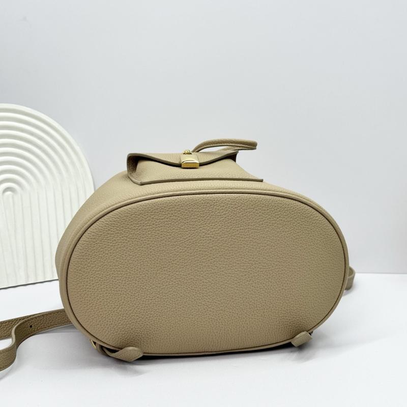Loro Piana Extra Drawstring backpack L27 Beige FAP1404