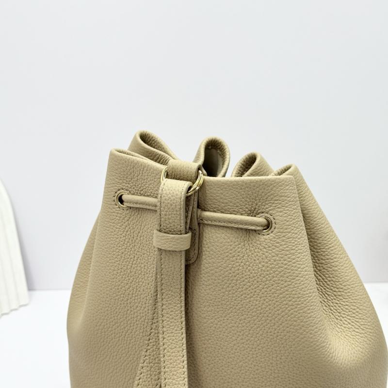 Loro Piana Extra Drawstring backpack L27 Beige FAP1404
