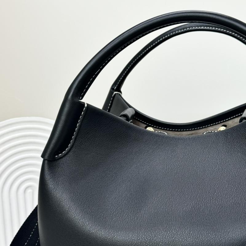 Loro Piana Large Bale bag Black FAM9875
