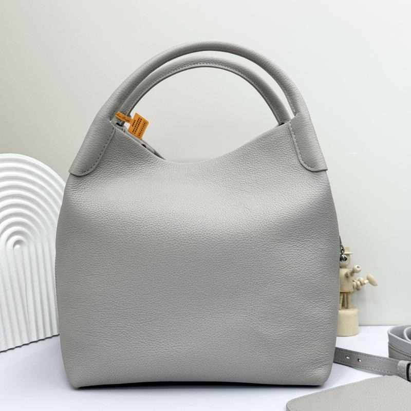 Loro Piana Large Bale bag Grey FAM9875