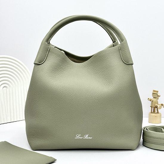 Loro Piana Large Bale bag Muted Tarragon FAM9875