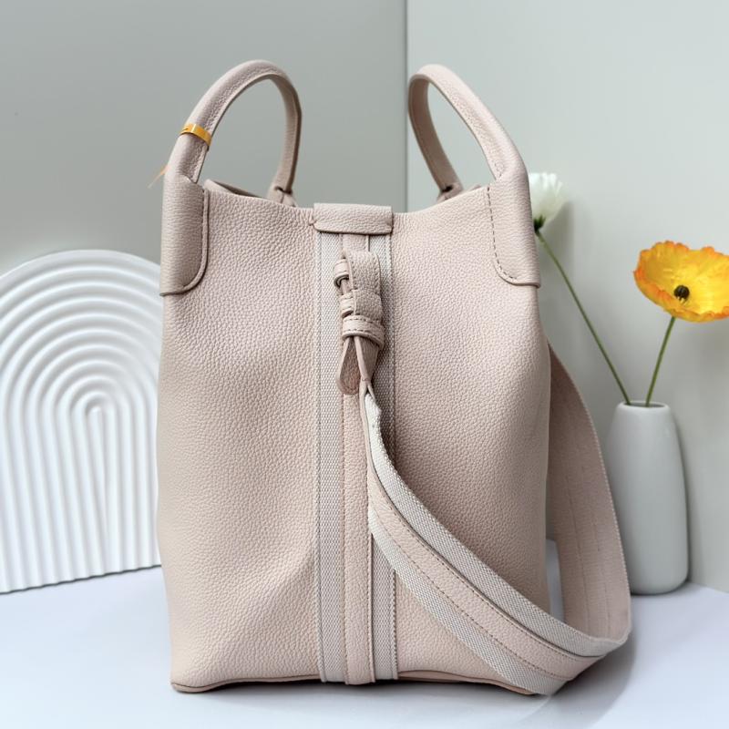 Loro Piana Large Bale bag Pink FAM9875