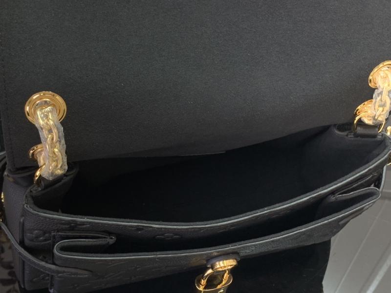 Louis Vuitton Anytime Flap Bag Black M14604