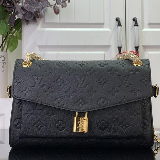 Louis Vuitton Anytime Flap Bag Black M14604