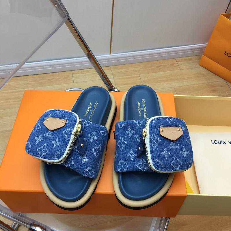 Louis Vuitton Unisex Sandals SLS53101