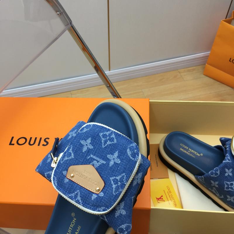 Louis Vuitton Unisex Sandals SLS53101