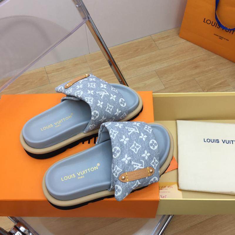 Louis Vuitton Unisex Sandals SLS53103