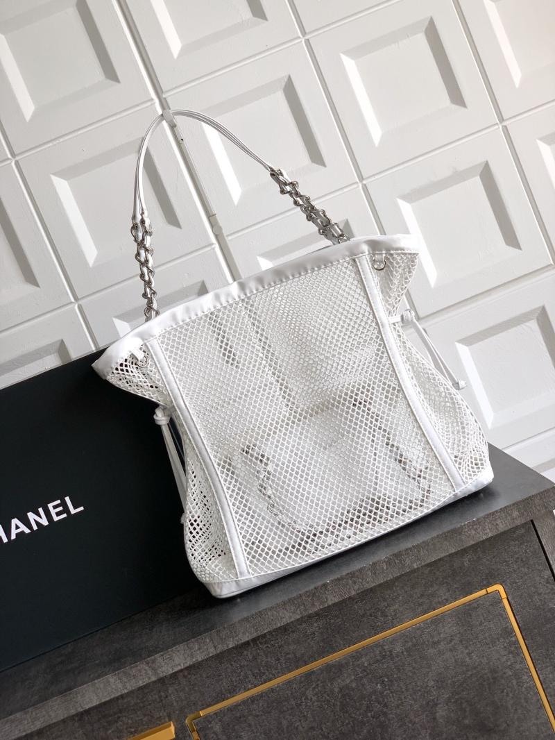 Medium Chanel La Madrague Tote White A5993